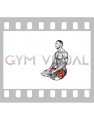 Sitting Crossed Legs Forward Bending (male)