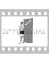 Single Arm 45 degrees Chest Stretch against Wall (male)