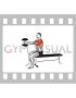Dumbbell Seated Upright Alternate Squeeze Press
