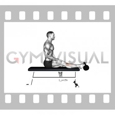 Tibia Press 1Kettlebell Sitting Tibialis Press