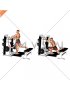 Lever Belt Bulgarian Split Squat