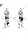 Resistance Band Weighted Standing Pronation Twist Curl (Arm Wrestler)