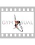 Standing Forward Bent Alternating Twist Toe Touch (male)