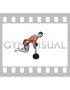 Barbell Diagonal Leg Lift Rollout