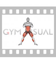 Plie Squat Knee Tap (male)