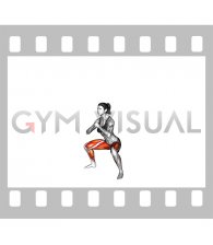 Sumo Squat Jack (female)
