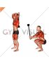 Weighted Steel Mace Squat (male)