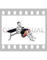 Dumbbell Banded Hip Thrust