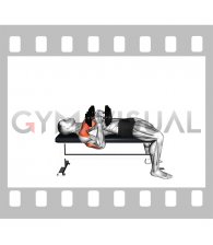 Dumbbell Lying Elbow Press
