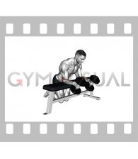 Dumbbell Over Bench Neutral Wrist Curl