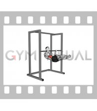 Hanging Straight Twisting Leg Hip Raise