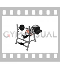 Barbell Reverse Grip Decline Bench Press