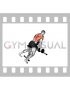 Dumbbell Reverse Grip Incline Bench Two Arm Row