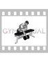 Dumbbell Over Bench One Arm Reverse Wrist Curl