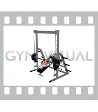 Smith Machine Reverse Decline Close Grip Bench Press