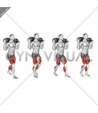Weighted Sandbag Carry (Shoulders) (male)