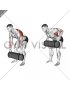 Weighted Sandbag Row (male)