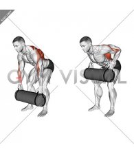 Weighted Sandbag Row (male)