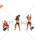 Weighted Sandbag Over the Shoulder Toss (male)