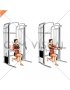 Cable Half Kneeling Pallof Press (female)