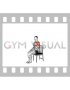 Seated Alternating Shoulders Press on Chair (male)