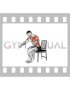 Seated Dynamic Jabs on Chair (male)