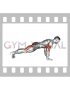 Offset Leg Push-up (male)