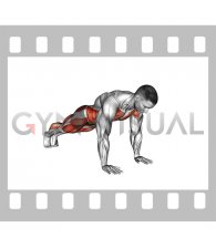 Spider to Cross Body Plank (male)