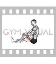 Seated Single Leg Hugging Knee Flexion (male)
