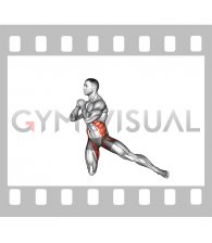 Half Kneeling Torso Twist (male)