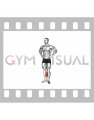 Bodyweight Standing Inside Calf Raise (male)