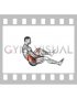 V-Sit Alternating Under Knee Clap (male)