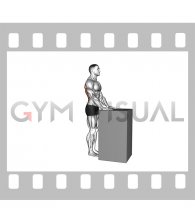 Walkout Lat Stretch (male)