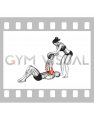 Medicine Ball Lying Floor Close Press Catch (male)