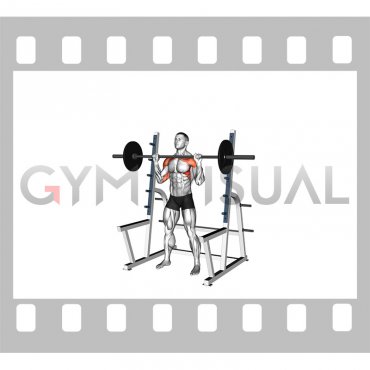 Barbell Standing Military Press