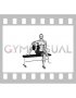 Dumbbell Seated Single Arm External Rotation (male)