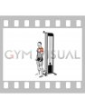 Cable Reverse Grip Front Raise (male)
