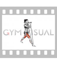 Band Lunges (female)