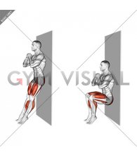 Heels Squat Slide Wall (male)