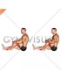 Seated Single Leg Hugging Knee Flexion (male)