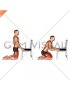 Kneeling Bend Knee Chair Supported (male)