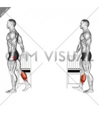 Standing Single Leg Calf Rock (male)