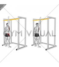 Resistance Band Overhead Hit (male)