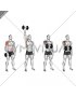 Dumbbell Full Front Raise Catch (male)