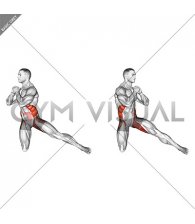 Half Kneeling Torso Twist (male)
