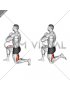 Half Kneeling Hamstrings Stretch (male)