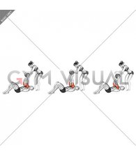 Medicine Ball Lying Floor Close Press Catch (male)