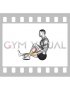 Resistance Band Seated Single Leg Hugging Knee Flexion (male)