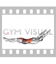Lying Abdominal Scissors Crunch (male)