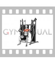 Lever Stack Seated Incline Chest Press (male)